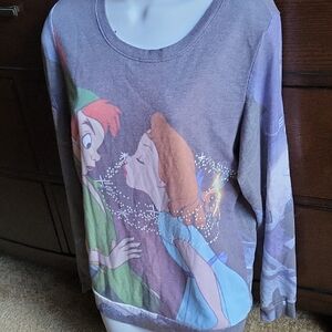 Large Disney Peter Pan Graphic Sweater
